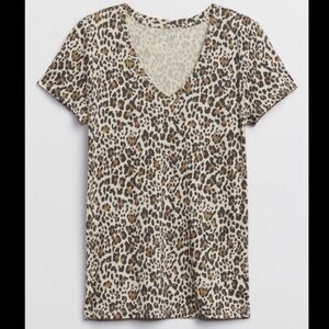 Gap Favorite T Leopard Print Shirt